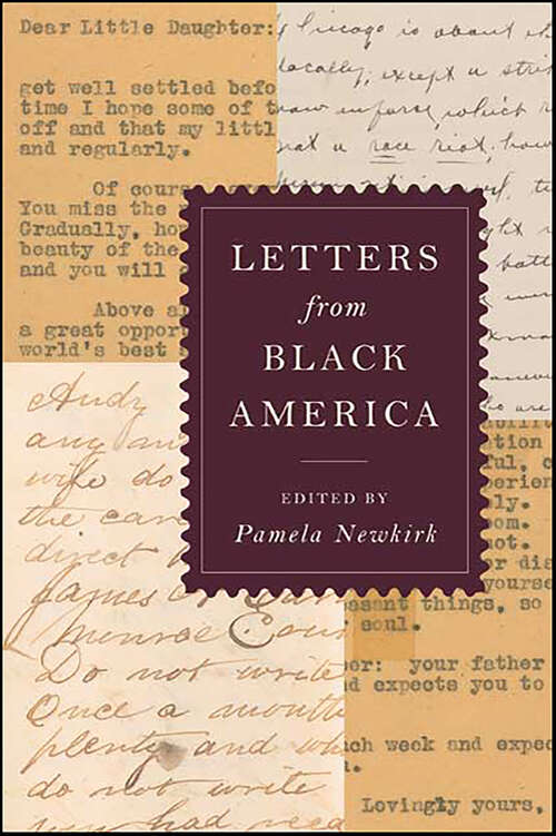 Book cover of Letters from Black America