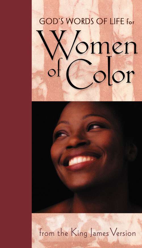 Book cover of God's Words of Life for Women of Color (God's Words of Life)