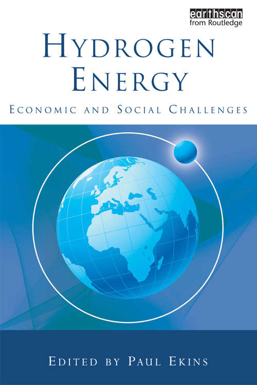 Book cover of Hydrogen Energy: Economic and Social Challenges