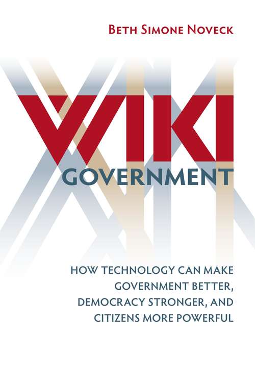 Book cover of Wiki Government