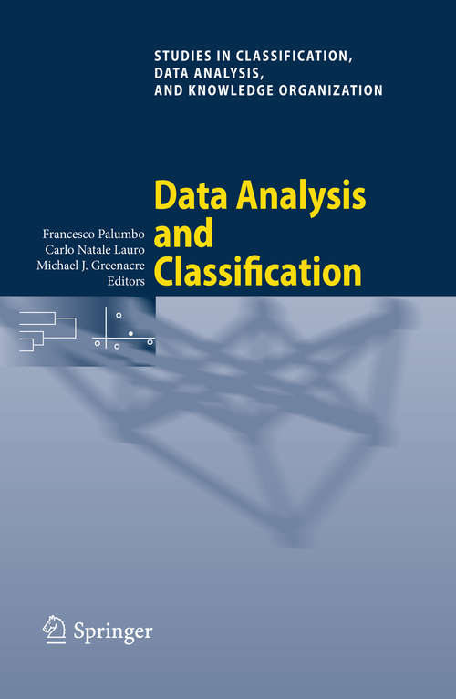 Book cover of Data Analysis and Classification