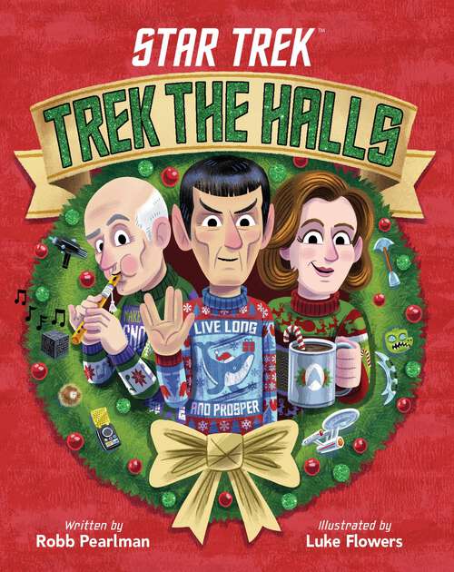 Book cover of Star Trek: Trek the Halls