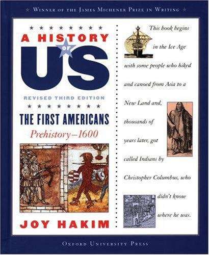 Book cover of The First Americans (A History of Us #1)
