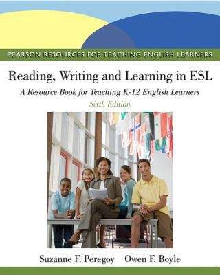 Book cover of Reading, Writing, and Learning in ESL: A Resource Book for Teaching K-12 English Learners (6th Edition)