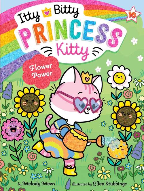 Book cover of Flower Power (Itty Bitty Princess Kitty #10)