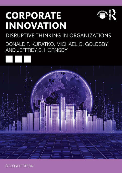 Book cover of Corporate Innovation: Disruptive Thinking in Organizations