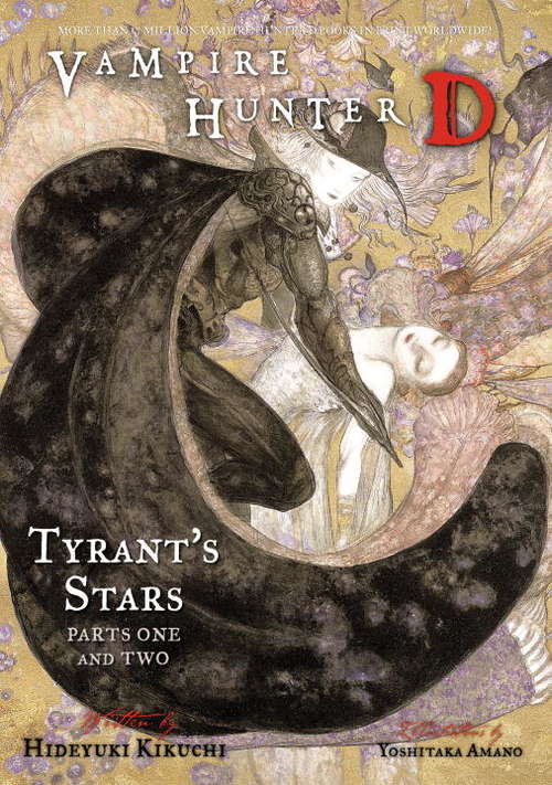 Book cover of Vampire Hunter D Volume 16: Tyrant's Stars Parts 1 & 2