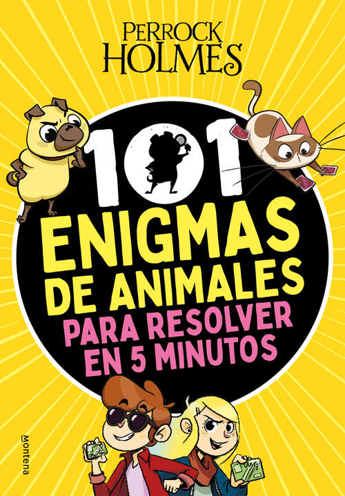 Book cover of 101 enigmas de animales para resolver en 5 minutos