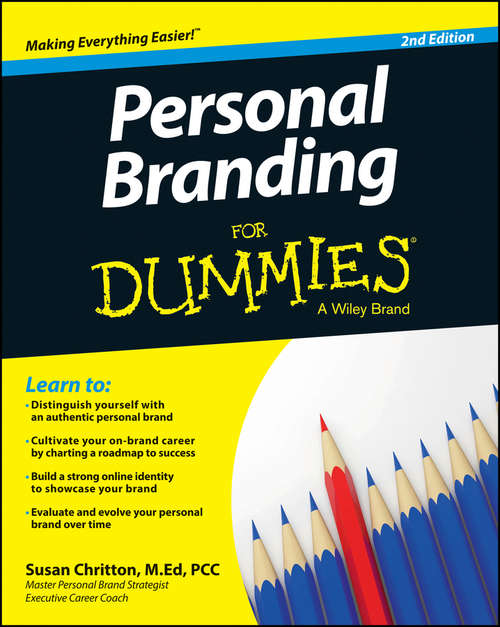 Book cover of Personal Branding For Dummies