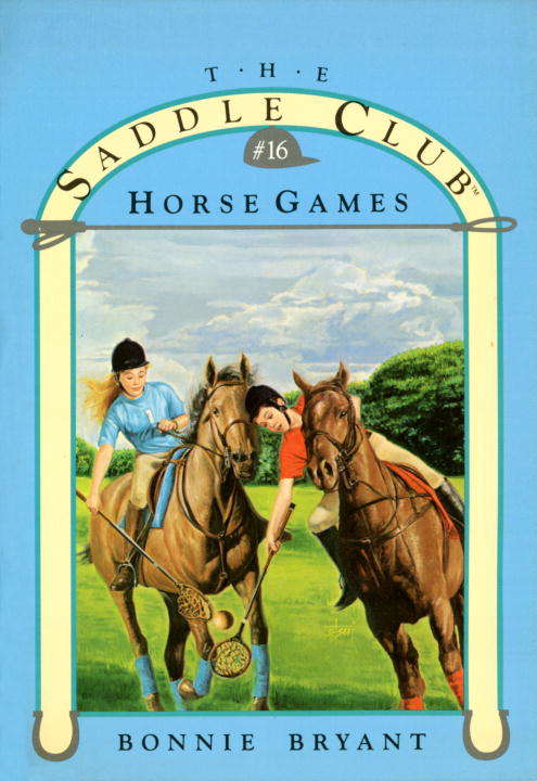 Book cover of Horse Games (Saddle Club #16)