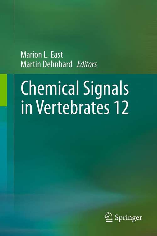 Book cover of Chemical Signals in Vertebrates 12