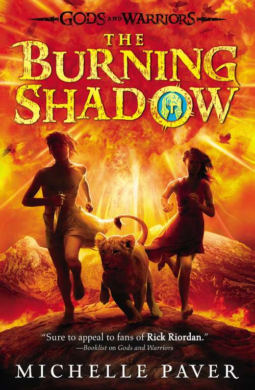 Book cover of The Burning Shadow