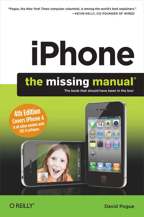 Book cover of iPhone: Covers iPhone 4 & All Other Models with iOS 4 Software