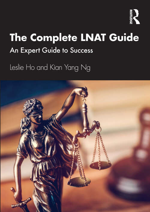 Book cover of The Complete LNAT Guide: An Expert Guide to Success