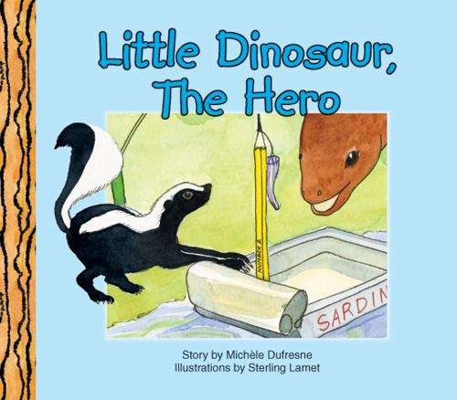 Book cover of Little Dinosaur, The Hero