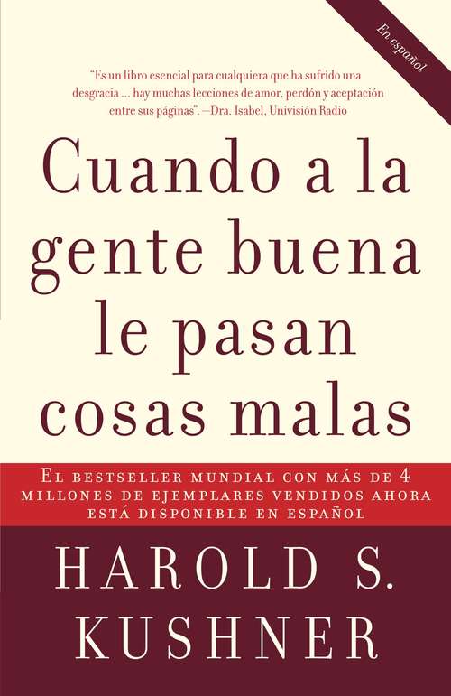 Book cover of Cuando a la gente buena le pasan cosas malas