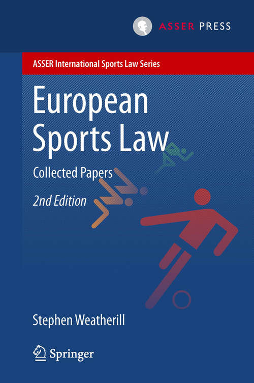 Book cover of European Sports Law