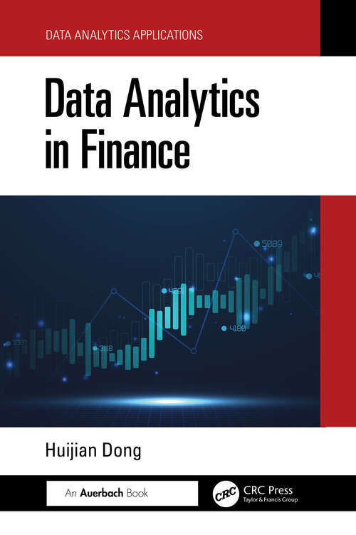 Book cover of Data Analytics in Finance (1) (Data Analytics Applications)