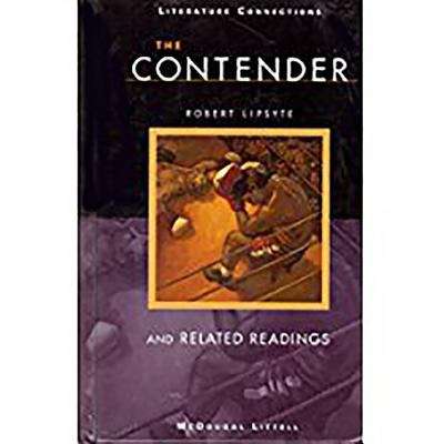 Book cover of Literature Connections, The Contender and Related Readings