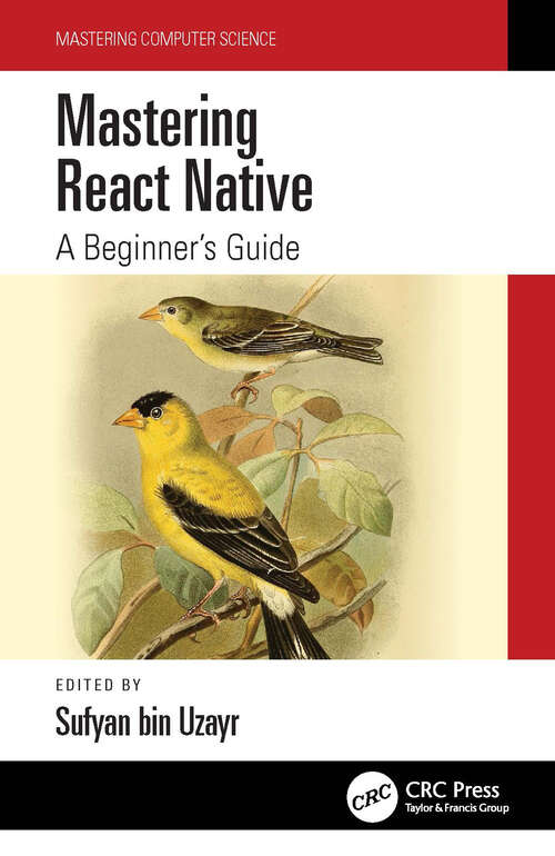 Book cover of Mastering React Native: A Beginner's Guide (Mastering Computer Science)
