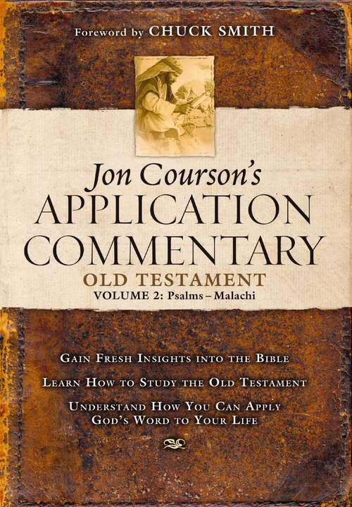 Book cover of Jon Courson's Application Commentary Volume 2 Old Testament
