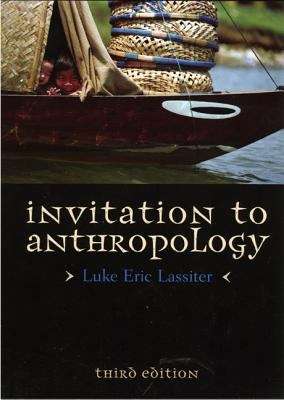 Book cover of Invitation to Anthropology