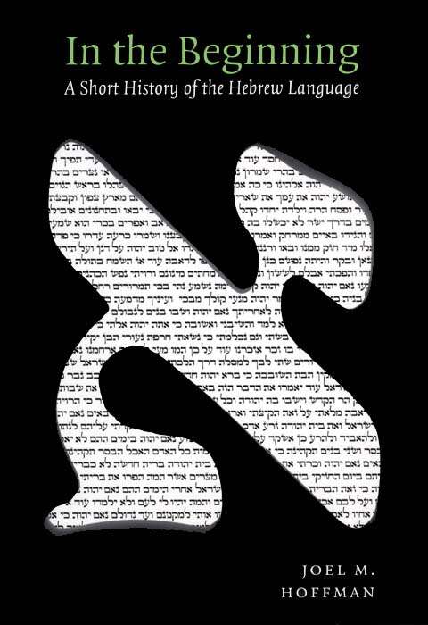 Book cover of In the Beginning: A Short History of the Hebrew Language