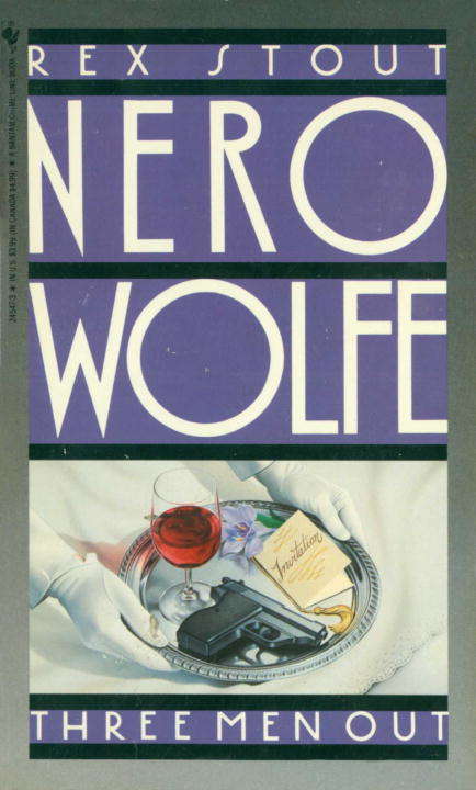 Book cover of Three Men Out (Nero Wolfe #23)