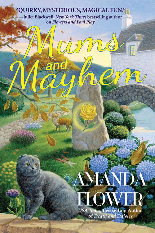 Book cover of Mums and Mayhem: A Magic Garden Mystery (A Magic Garden Mystery #3)