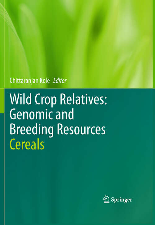 Book cover of Wild Crop Relatives: Genomic and Breeding Resources