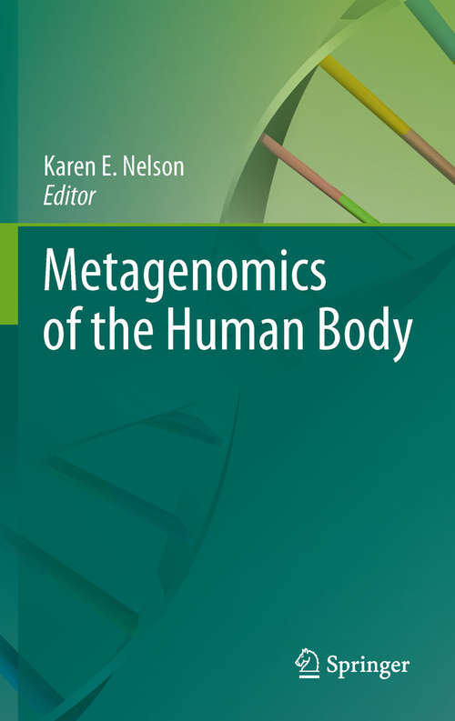 Book cover of Metagenomics of the Human Body