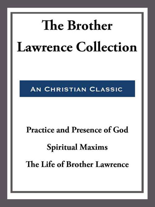 Book cover of The Brother Lawrence Collection