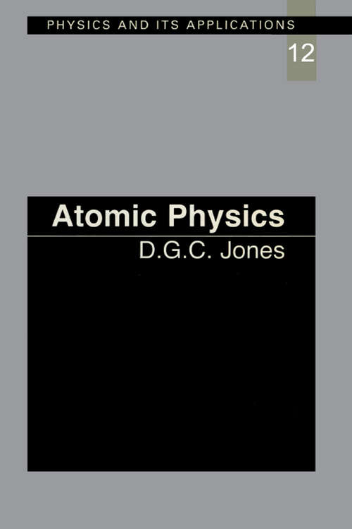 Book cover of Atomic Physics