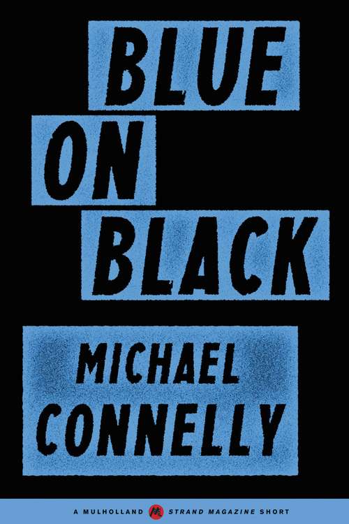 Book cover of Blue on Black