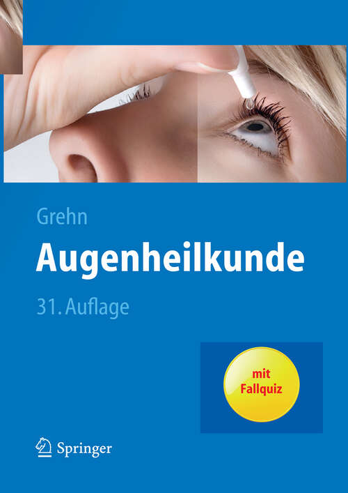 Book cover of Augenheilkunde (Springer-Lehrbuch)