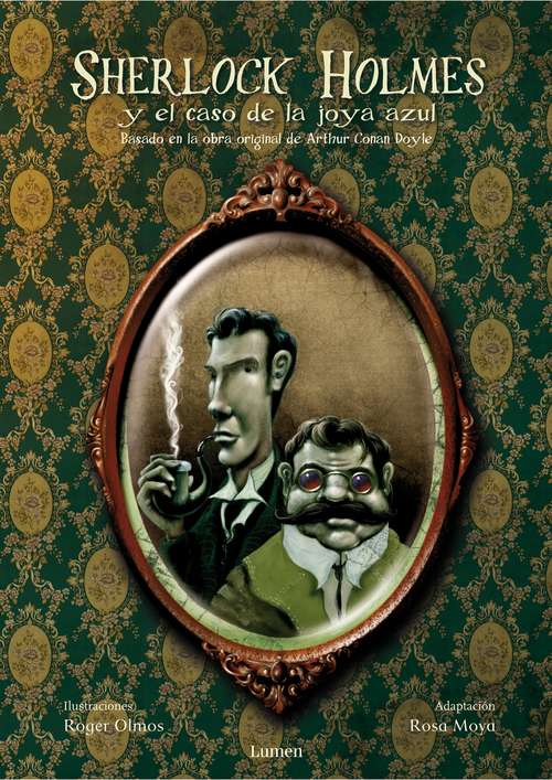 Book cover of Sherlock Holmes y el caso de la joya azul