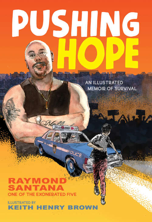 Book cover of Pushing Hope: An Illustrated Memoir of Survival