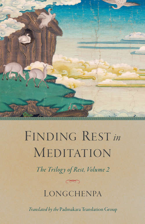 Book cover of Finding Rest in Meditation: Trilogy of Rest, Volume 2 (Trilogy of Rest)