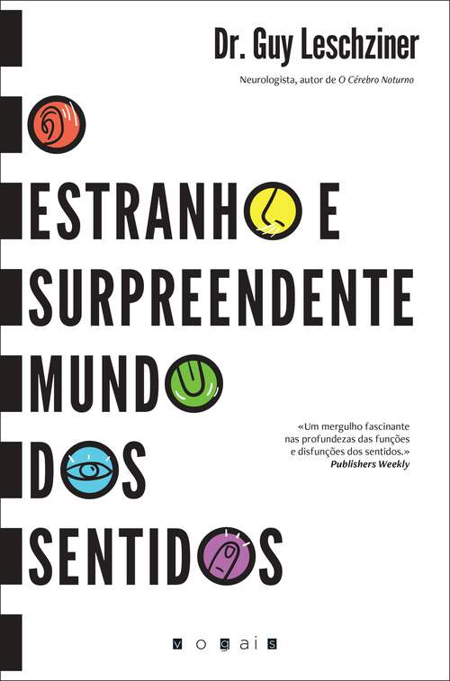 Book cover of O Estranho e Surpreendente Mundo dos Sentidos