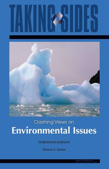 Book cover of Taking Sides: Clashing Views on Environmental Issues