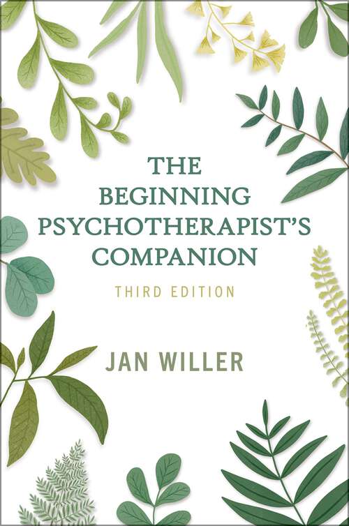 Book cover of The Beginning Psychotherapist’s Companion
