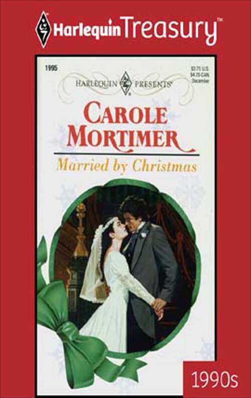 Book cover of Married By Christmas