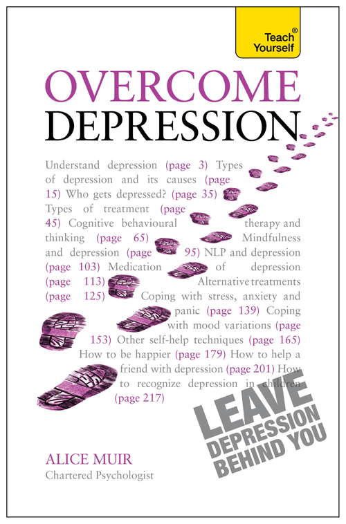 Book cover of Overcome Depression: Teach Yourself Ebook Epub