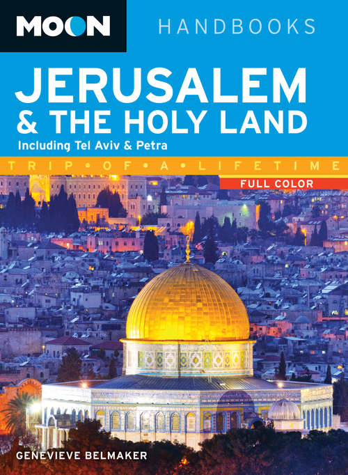 Book cover of Moon Jerusalem & the Holy Land