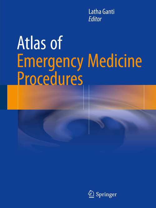 Book cover of Atlas of Emergency Medicine Procedures