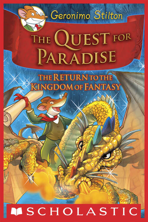 Book cover of Geronimo Stilton and the Kingdom of Fantasy #2: The Quest for Paradise