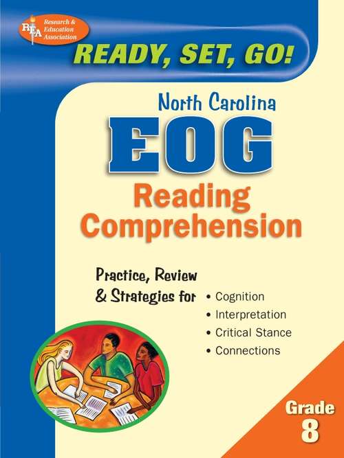 Book cover of North Carolina EOG Grade 8 - Reading Comprehension (North Carolina Eog Test Preparation Ser.)
