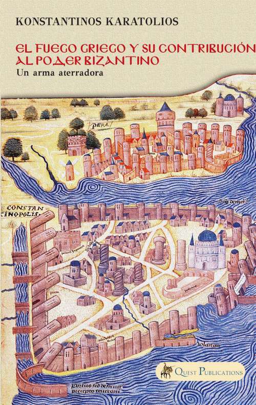 Book cover of El Fuego Griego y su contribución al poder bizantino