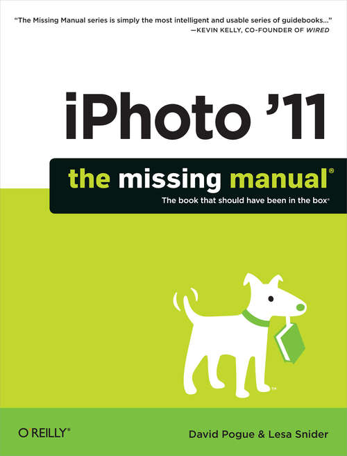 Book cover of iPhoto '11: The Missing Manual (The\missing Manual Ser.)