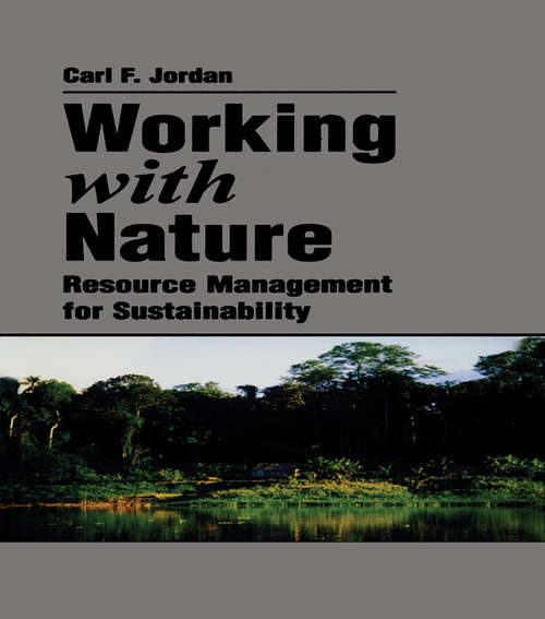 Book cover of Working With Nature